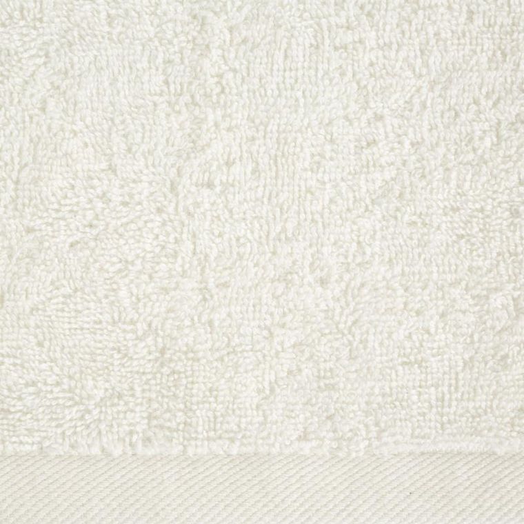 Eurofirany, ręcznik gładki, 100-150 cm, kremowy