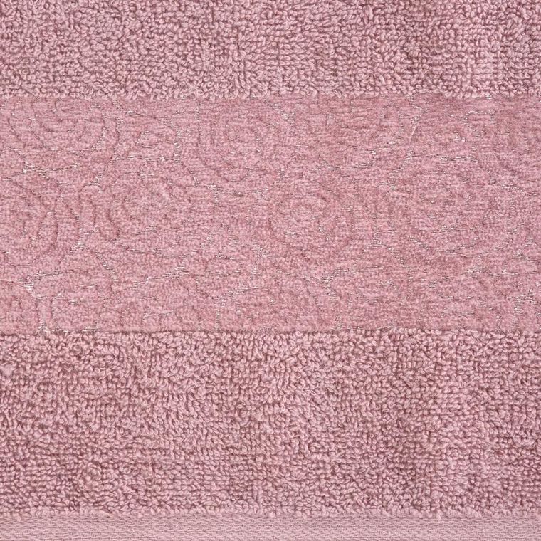 Eurofirany, ręcznik, Iris, 30-50 cm, pudrowy