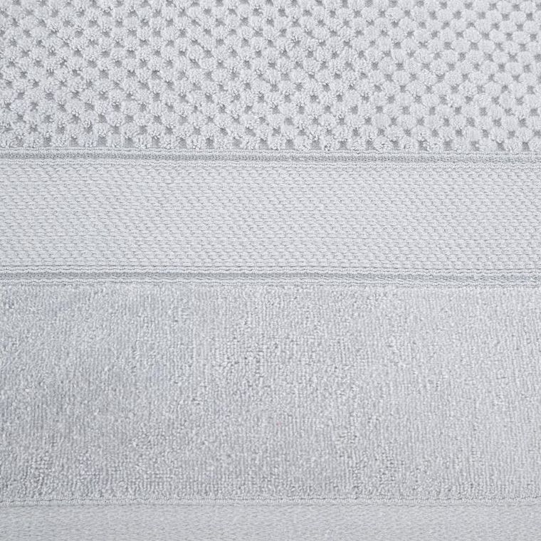 Eurofirany, ręcznik Jessi, 70-140 cm, srebrny