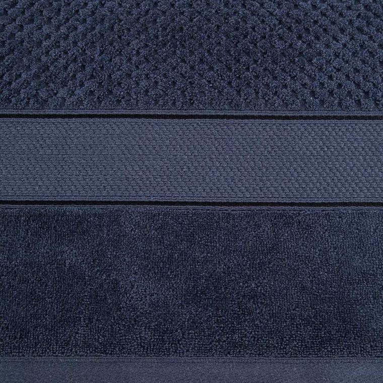 Eurofirany, ręcznik Jessi, granatowy, 90-150 cm