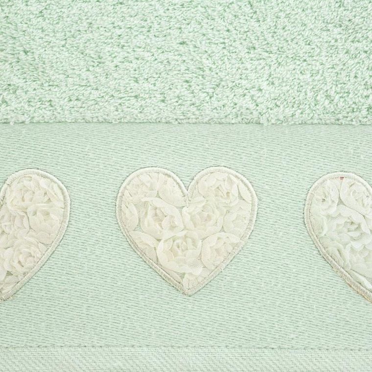 Eurofirany, ręcznik Kamila, 50-90 cm, miętowy