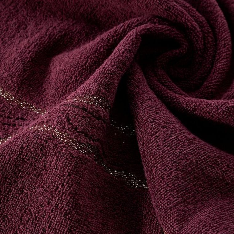 Eurofirany, ręcznik Karin, 30-50 cm, bordowy