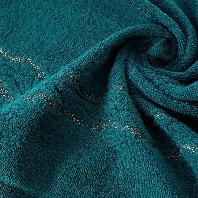 Eurofirany, ręcznik Karin, 70-140 cm, ciemnoturkusowy