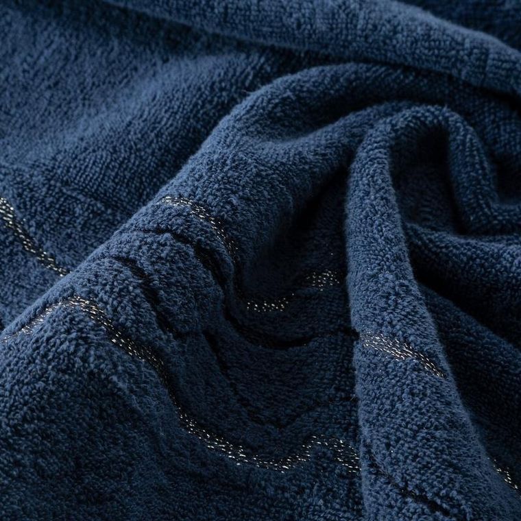 Eurofirany, ręcznik Karin, 70-140 cm, granatowy