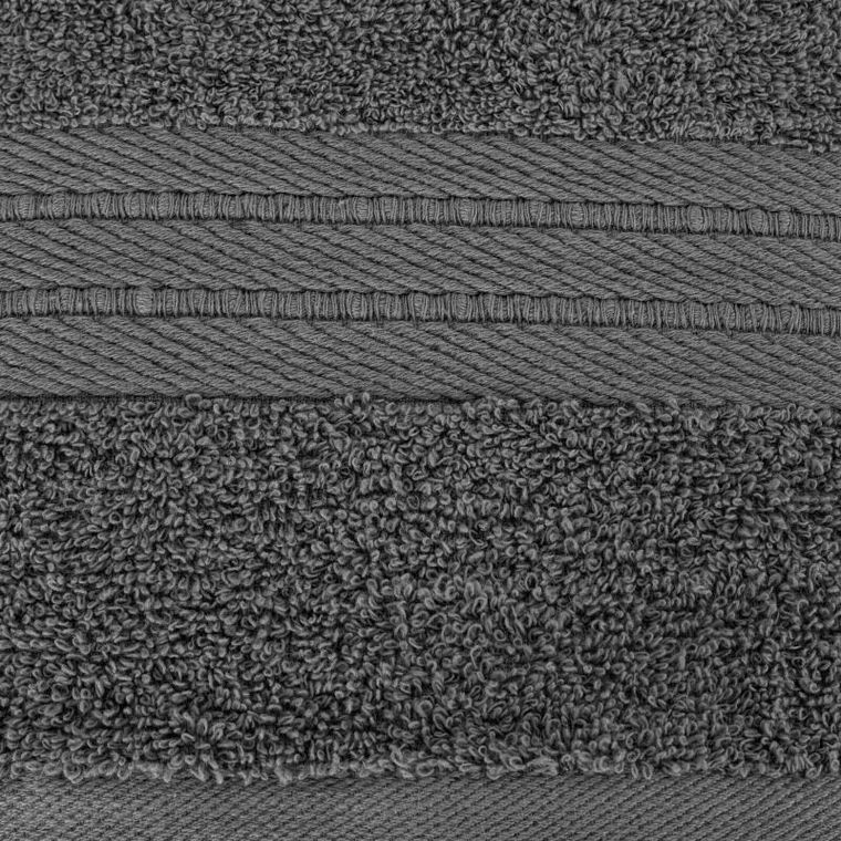 Eurofirany, ręcznik, Kaya, 50-90 cm, stalowy