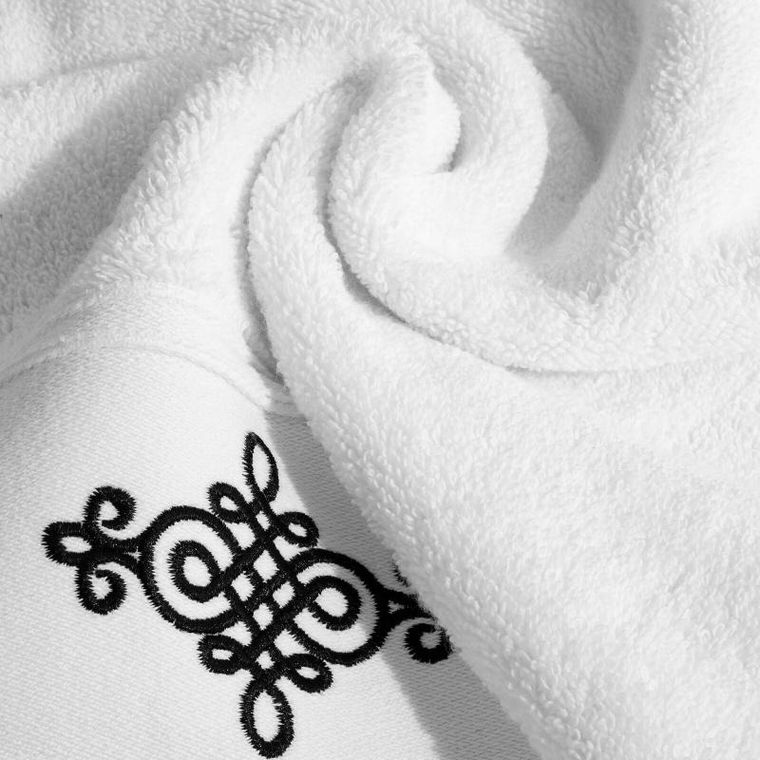 Eurofirany, ręcznik klas2, biały, 50-90 cm