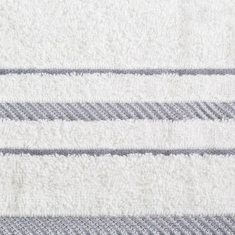 Eurofirany, ręcznik, Koral, 50-90 cm, biały