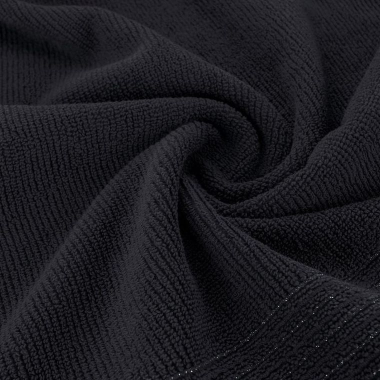 Eurofirany, ręcznik Lari, 30-50 cm, czarny