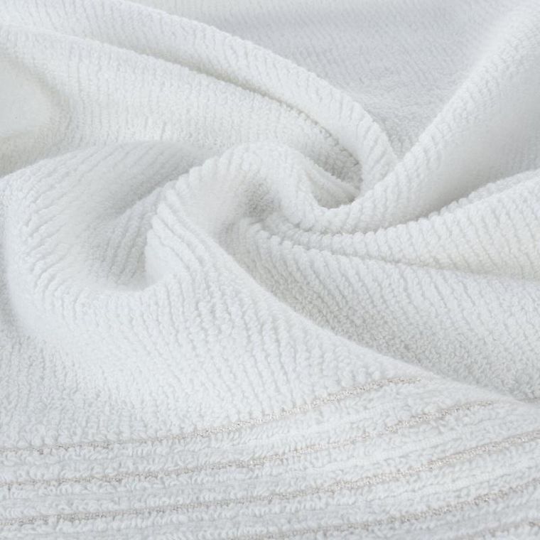 Eurofirany, ręcznik Lari, 50-90 cm, biały