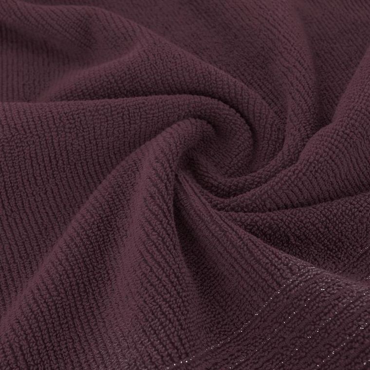 Eurofirany, ręcznik Lari, 50-90 cm, burgundowy