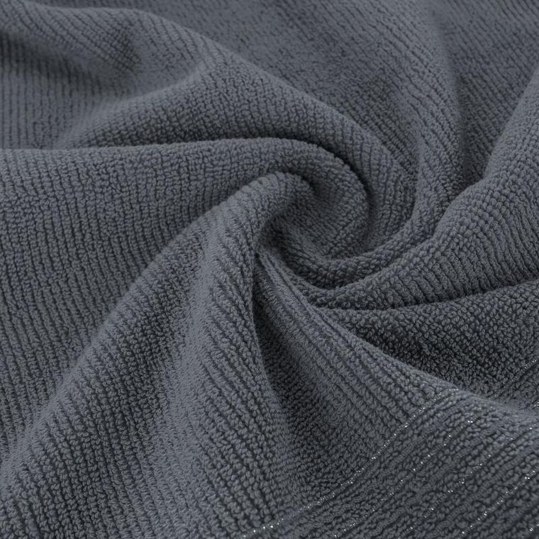 Eurofirany, ręcznik Lari, 50-90 cm, stalowy