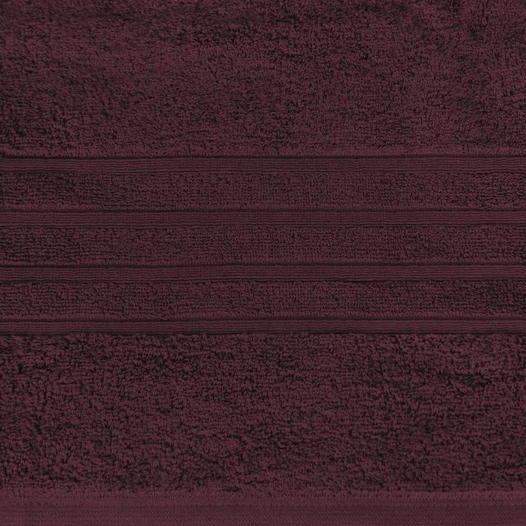 Eurofirany, ręcznik Lavin, 50-90 cm, bordowy