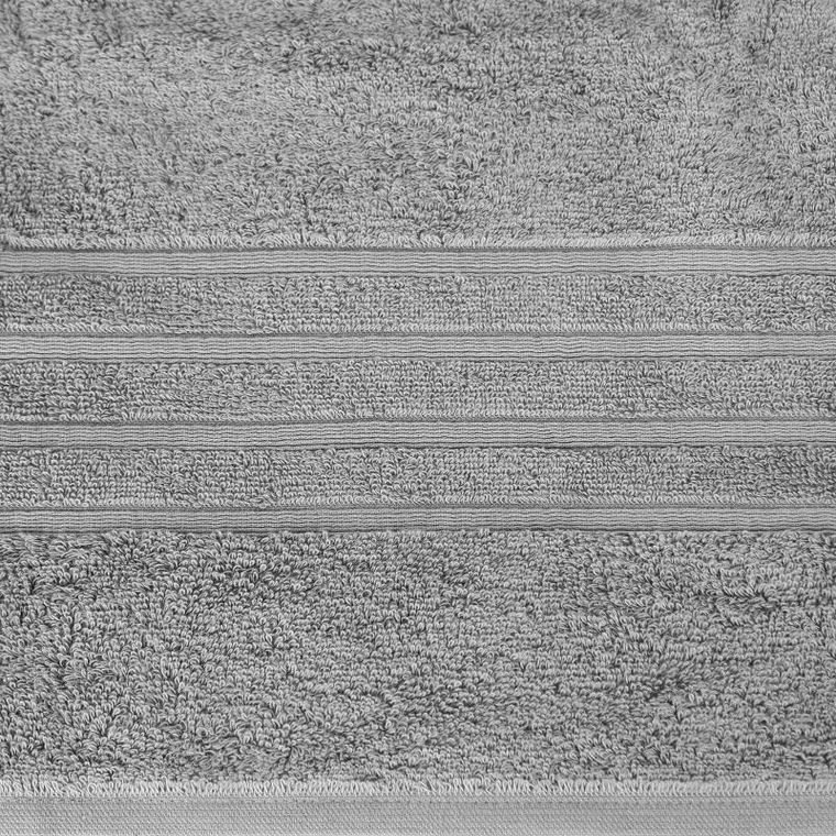 Eurofirany, ręcznik Lavin, 50-90 cm, srebrny