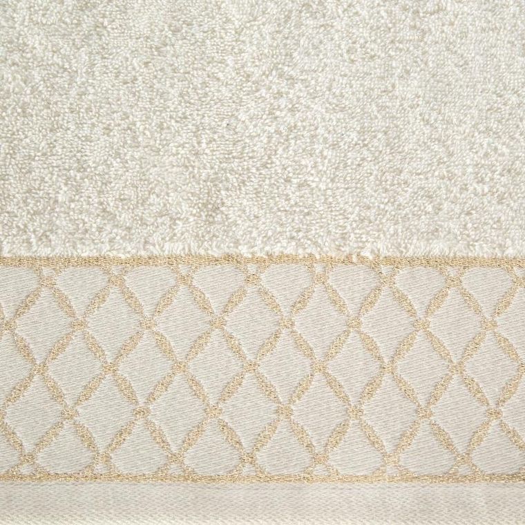 Eurofirany, ręcznik Layla, 30-50 cm, kremowy