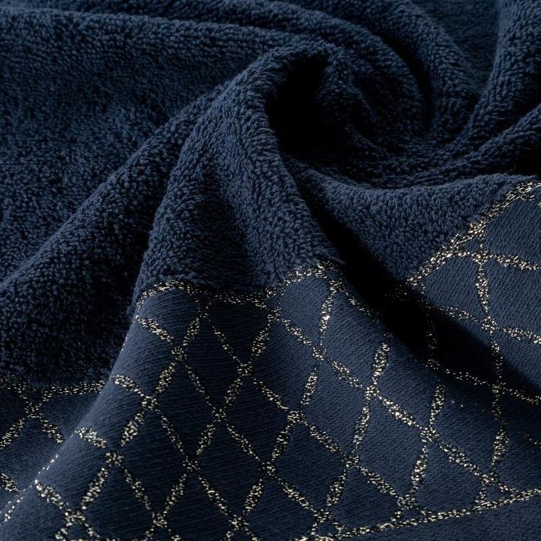 Eurofirany, ręcznik Layla, 70-140 cm, ciemnozielony