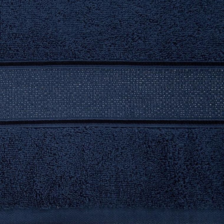 Eurofirany, ręcznik Liana, 30-50 cm, granatowy