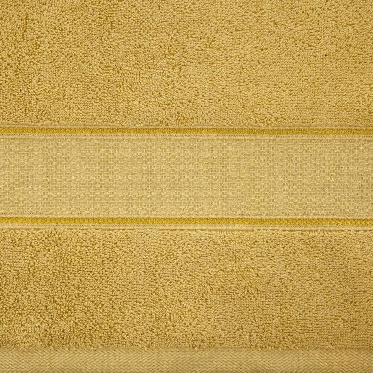 Eurofirany, ręcznik Liana, 30-50 cm, musztardowy