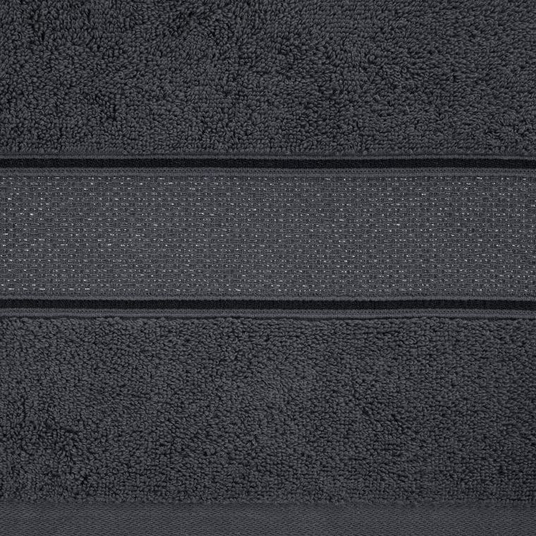 Eurofirany, ręcznik Liana, 50-90 cm, grafitowy