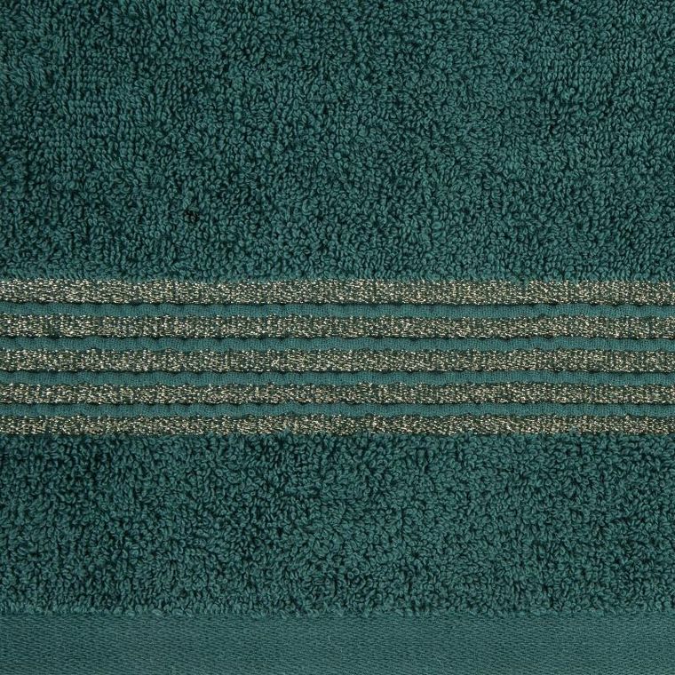 Eurofirany, ręcznik Lila, 30-50 cm, ciemnozielony