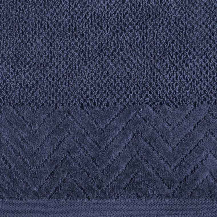 Eurofirany, ręcznik, Loren, 30-50 cm, granatowy