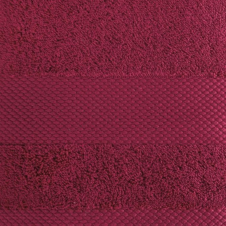 Eurofirany, ręcznik Lorita, 70-140 cm, amarantowy