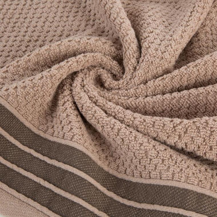 Eurofirany, ręcznik Madlen, 30-50 cm, beżowy