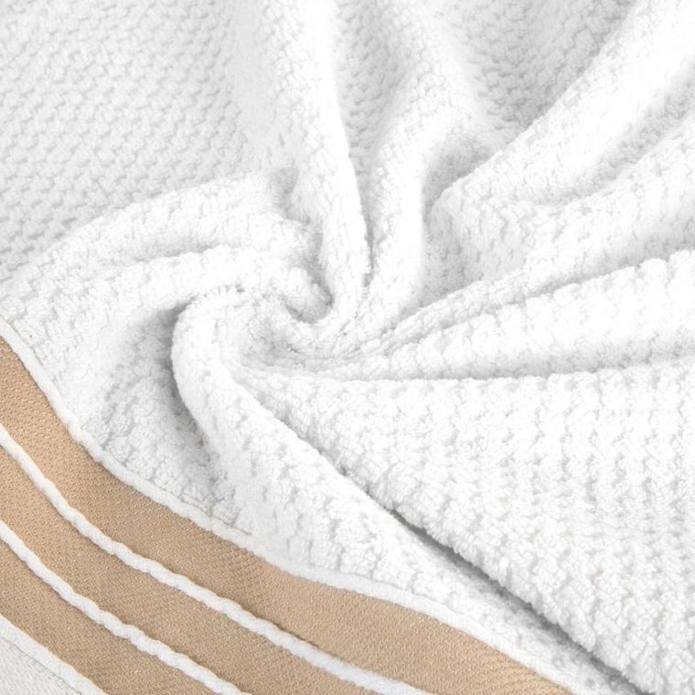 Eurofirany, ręcznik Madlen, 30-50 cm, biały