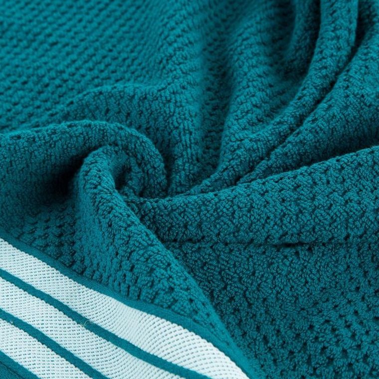 Eurofirany, ręcznik Madlen, 30-50 cm, ciemnoturkusowy