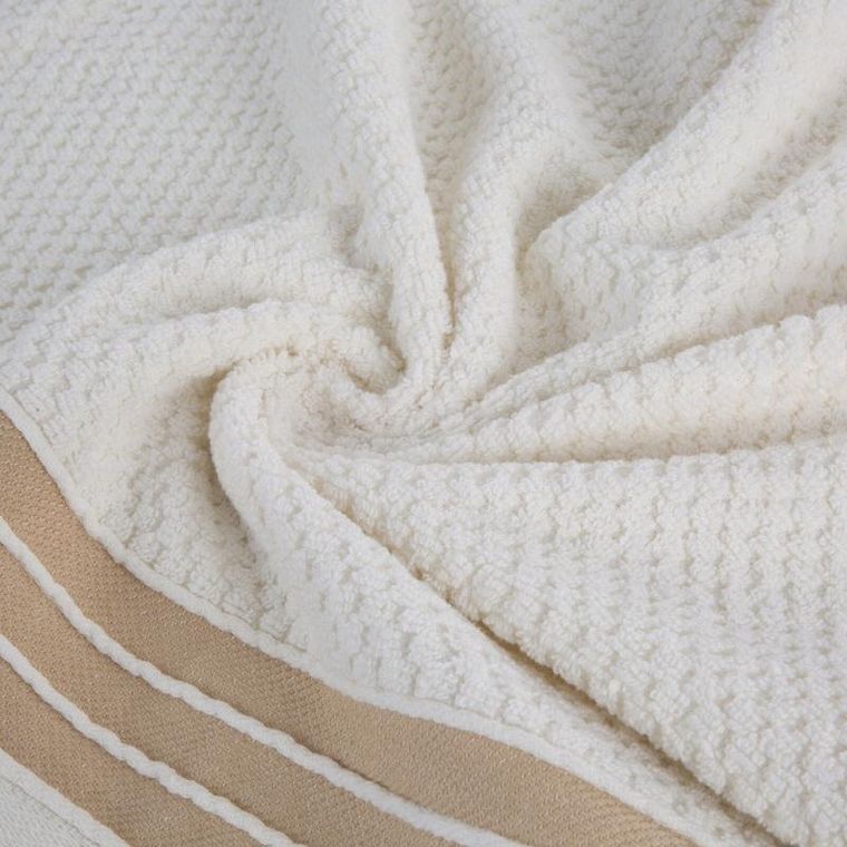 Eurofirany, ręcznik Madlen, 30-50 cm, kremowy