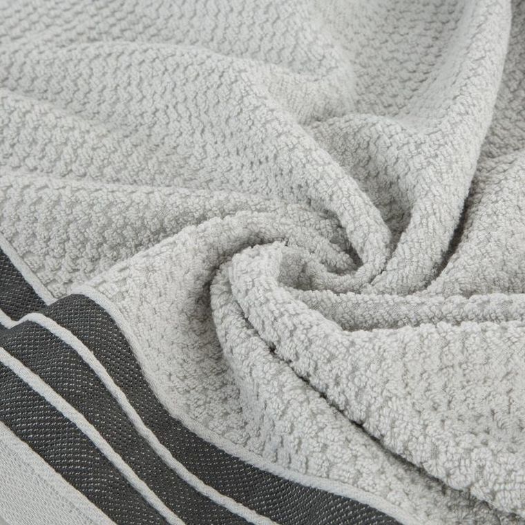 Eurofirany, ręcznik Madlen, 30-50 cm, szary