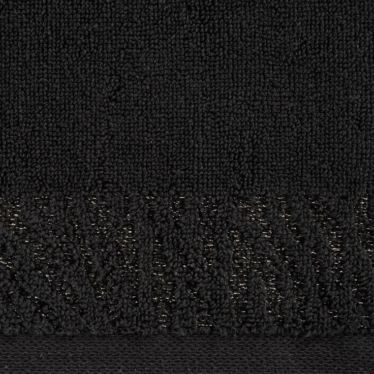 Eurofirany, ręcznik Margo, 30-50 cm, czarny