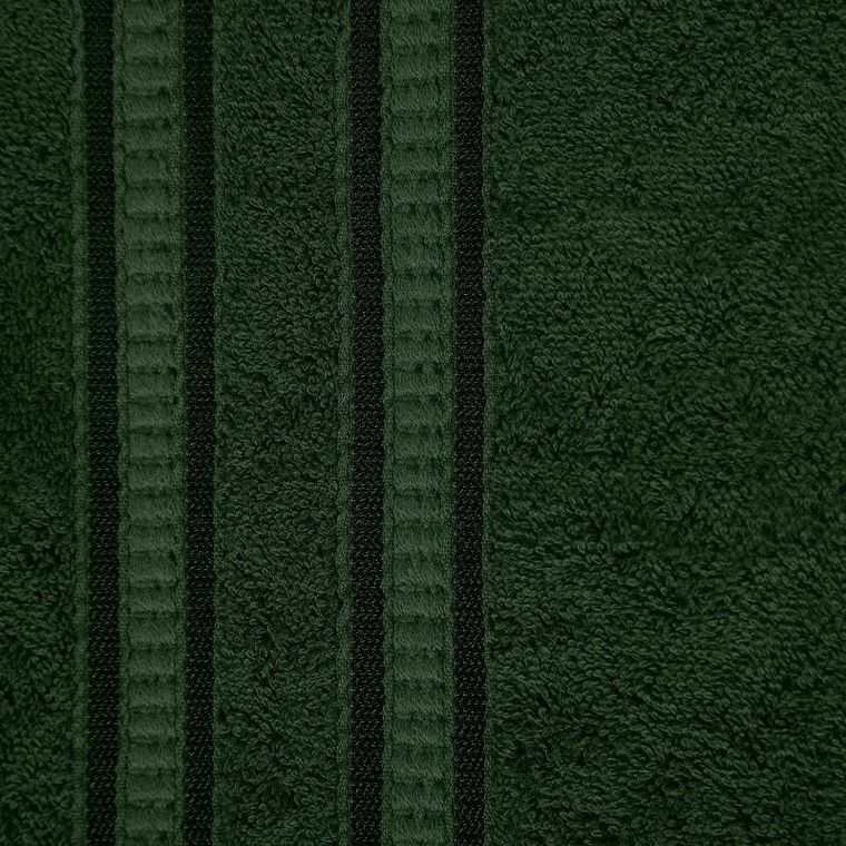 Eurofirany, ręcznik Mila, 70-140 cm, butelkowy zielony