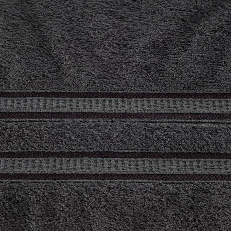 Eurofirany, ręcznik Mila, 70-140 cm, grafitowy