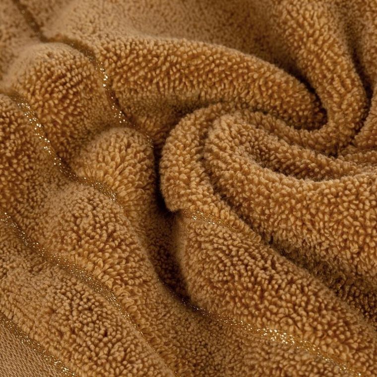 Eurofirany, ręcznik Nadine, 50-90 cm, musztardowy