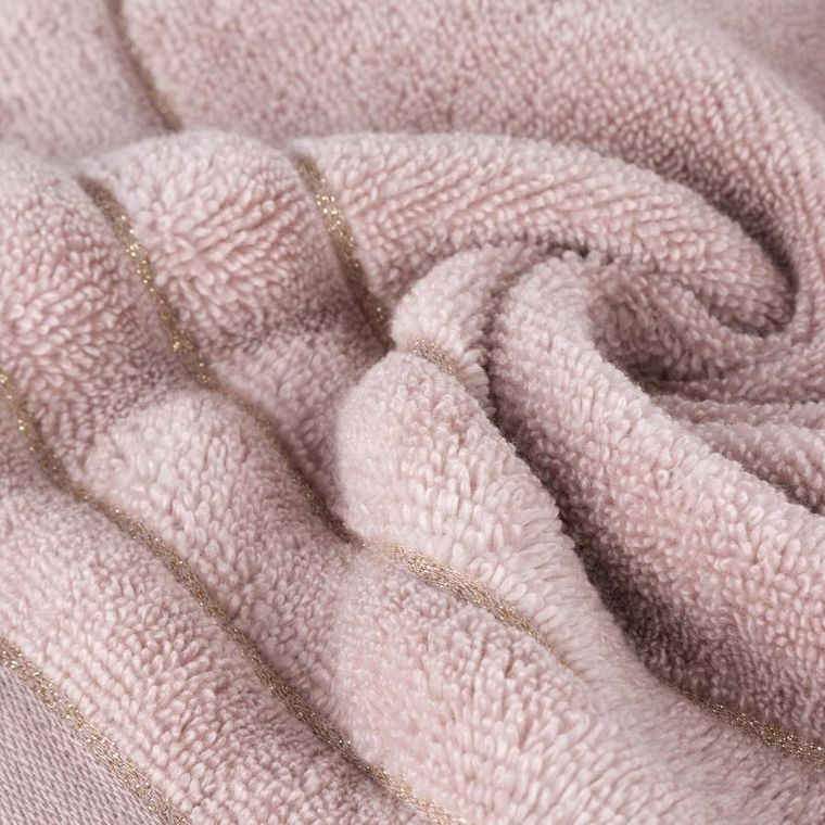 Eurofirany, ręcznik Nadine, 70-140 cm, pudrowy