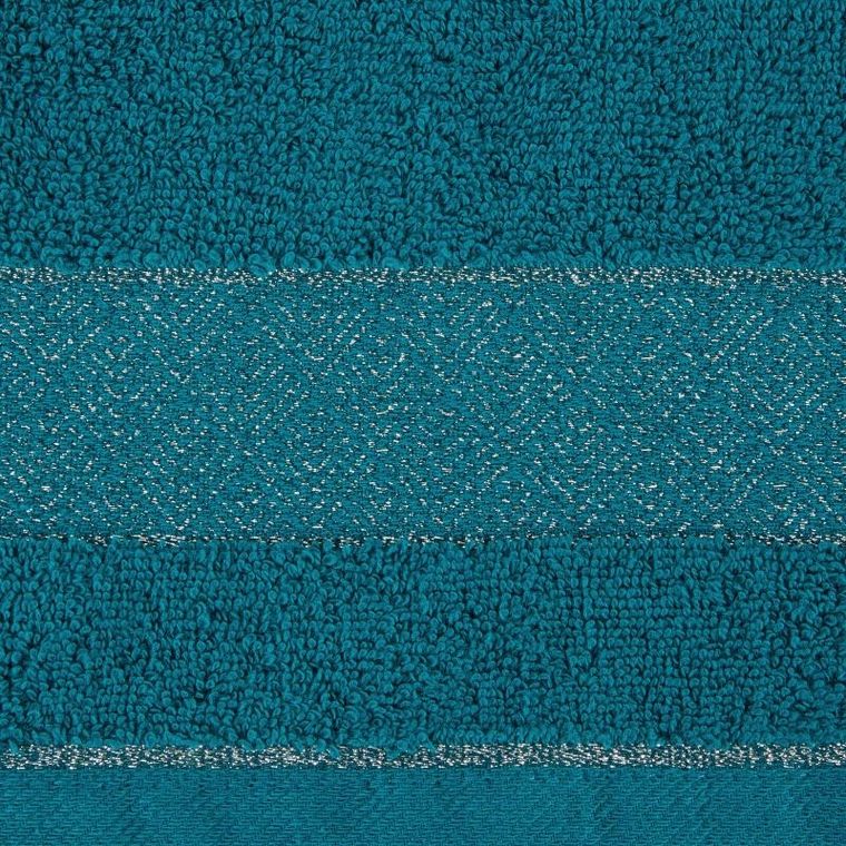Eurofirany, ręcznik, Nessy, 30-50 cm, ciemnoturkusowy