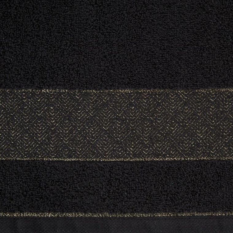 Eurofirany, ręcznik, Nessy, 30-50 cm, czarny