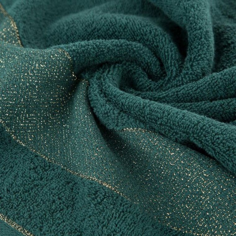 Eurofirany, ręcznik Nessy, 70-140 cm, ciemnozielony