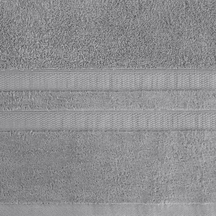 Eurofirany, ręcznik Porto, 30-50 cm, srebrny