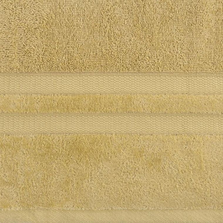 Eurofirany, ręcznik Porto, 50-90 cm, musztardowy