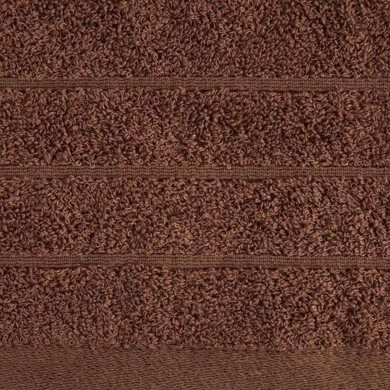 Eurofirany, ręcznik, Reni, 50-90 cm, brązowy