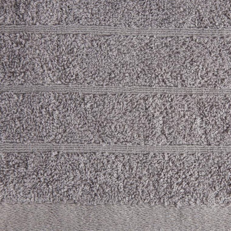 Eurofirany, ręcznik, Reni, 50-90 cm, srebrny