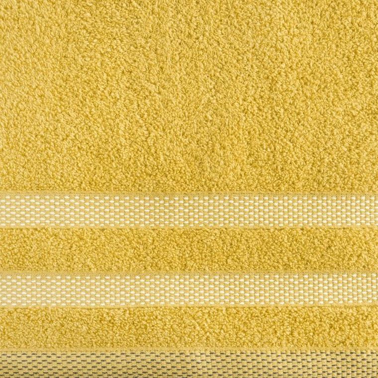 Eurofirany, ręcznik Riki, 30-50 cm, musztardowy