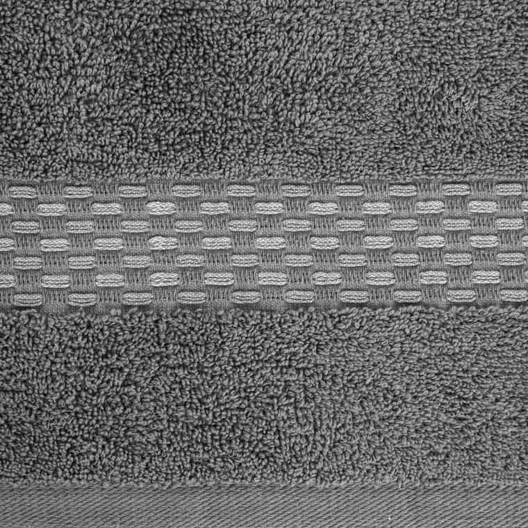 Eurofirany, ręcznik, Riva, 30-50 cm, stalowy