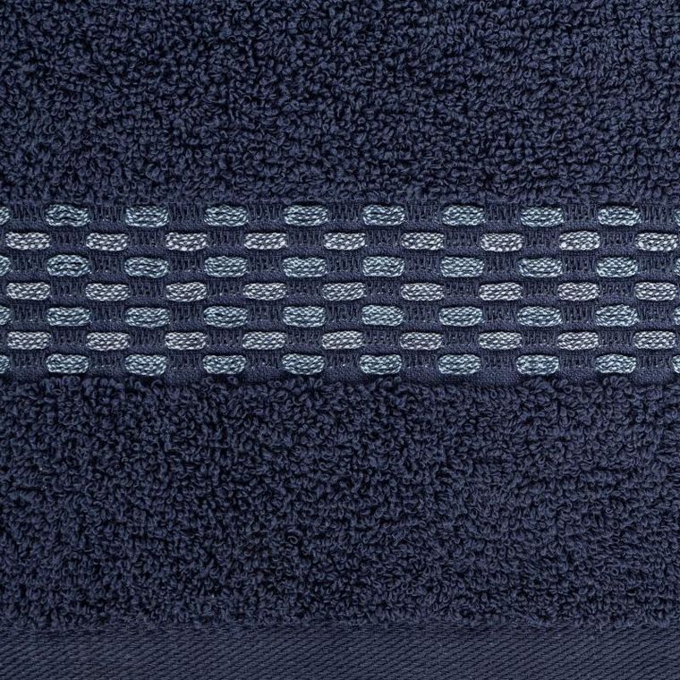 Eurofirany, ręcznik Riva, 50-90 cm, granatowy