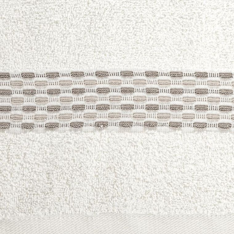 Eurofirany, ręcznik, Riva, 50-90 cm, kremowy