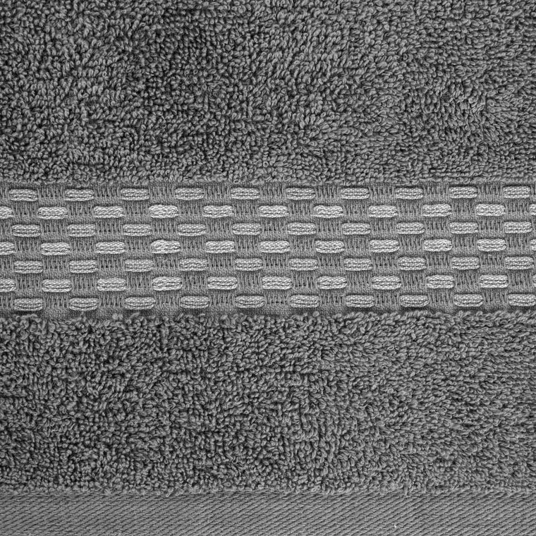 Eurofirany, ręcznik, Riva, 50-90 cm, stalowy