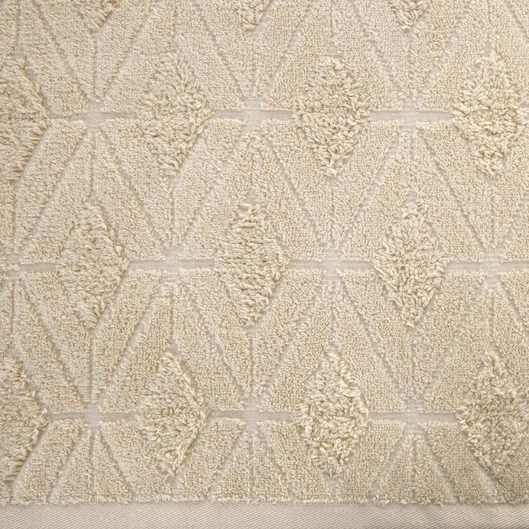 Eurofirany, ręcznik Sendi, 50-90 cm, jasnobeżowy