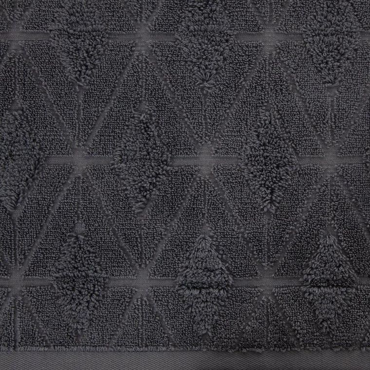 Eurofirany, ręcznik Sendi, 50-90 cm, stalowy