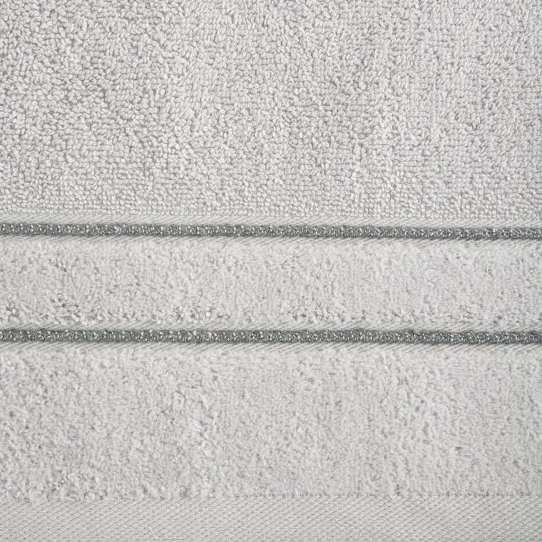 Eurofirany, ręcznik Sibel, 30-50 cm, srebrny